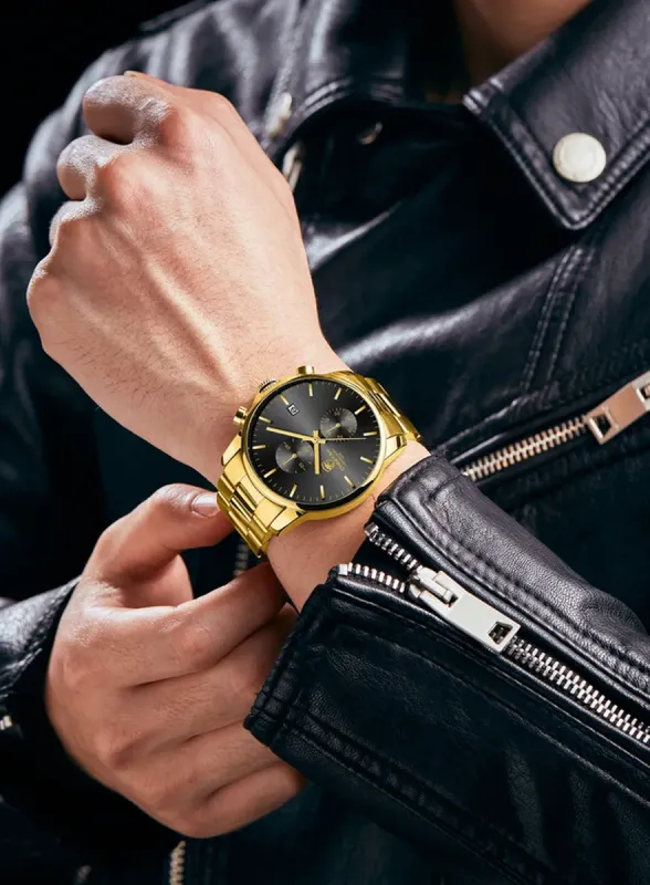 Чоловічий годинник Cheetah Mars Gold - зображення 3