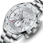 Чоловічий годинник Cheetah Mega Silver