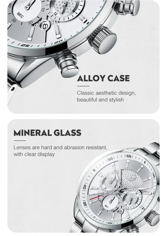 Чоловічий годинник Cheetah Mega Silver - зображення 7