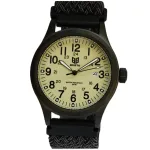 Чоловічий тактичний годинник Besta Command Green Nylon, 2 ремінці