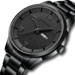 Чоловічий годинник Crrju Limited Black