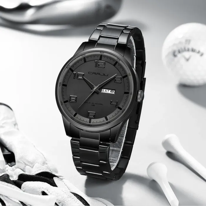 Чоловічий годинник Crrju Limited Black - зображення 4