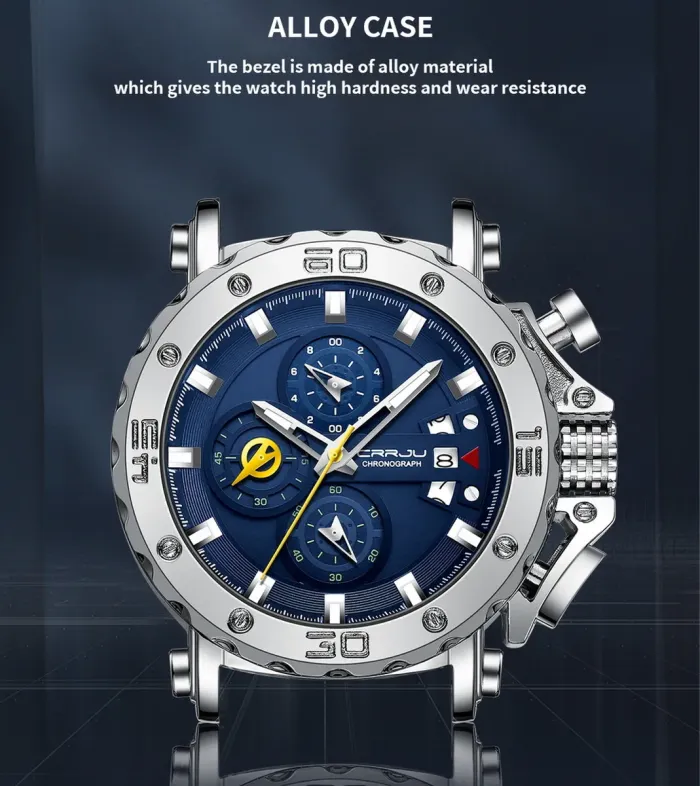 Чоловічий годинник Crrju Brutal - зображення 9