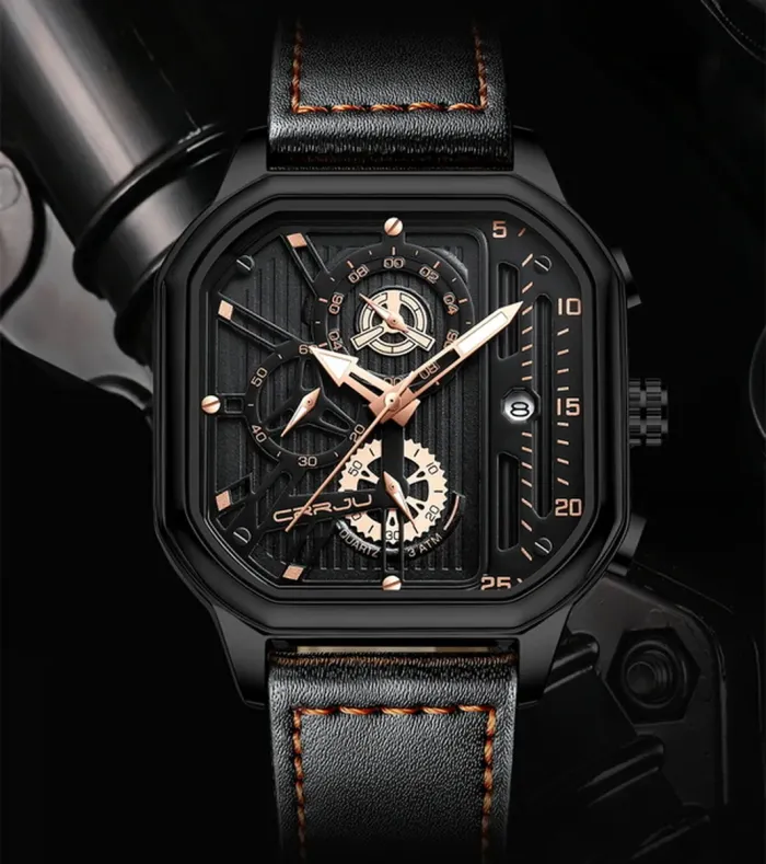 Чоловічий годинник Crrju Faust - зображення 4