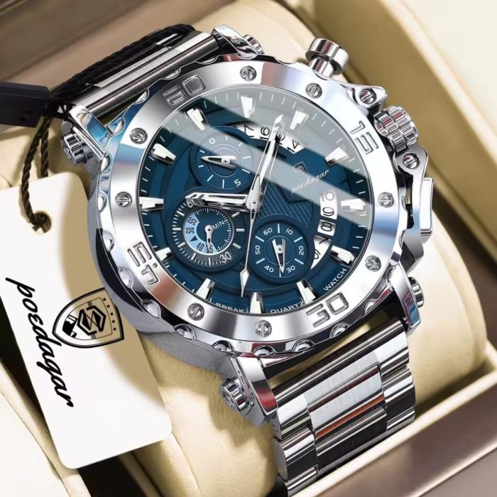 Чоловічий годинник Poedagar Crucial - изображение 2