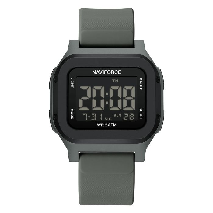 Чоловічий спортивний водостійкий тактичний годинник Naviforce Cube - изображение 2