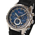 Чоловічий годинник Curren Flag Rubber Strap, 2 ремінці