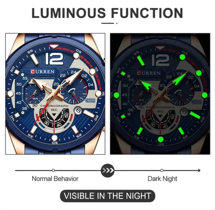 Чоловічий годинник Curren Aston - зображення 8