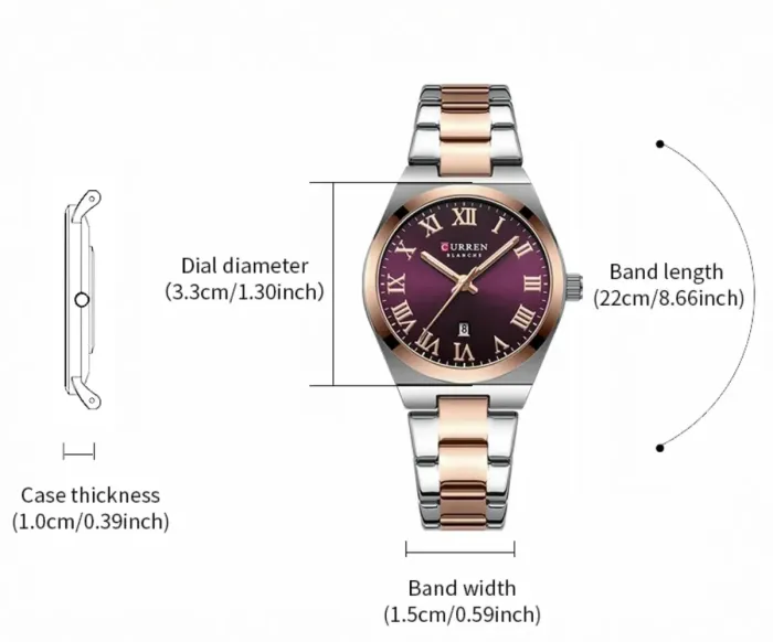 Жіночий годинник Curren Mila - зображення 6