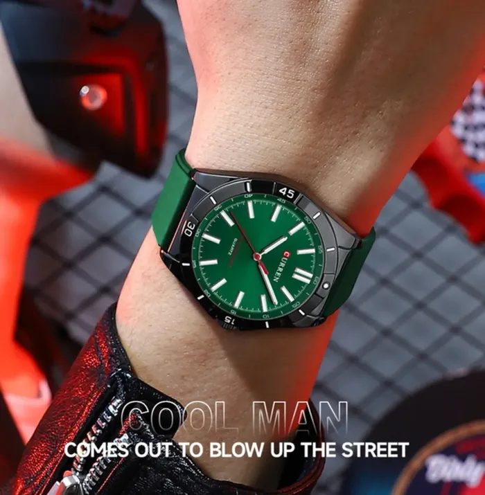 Чоловічий годинник Curren West Green - зображення 4