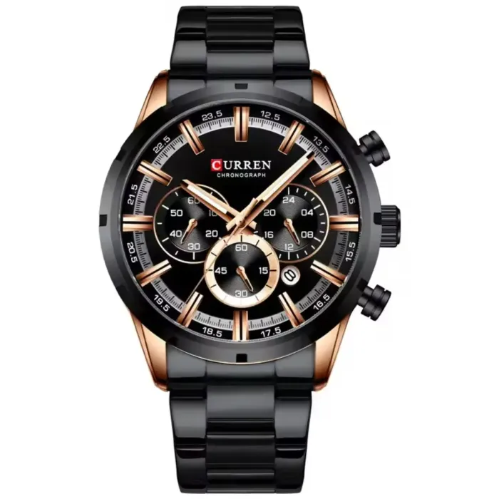Чоловічий годинник Curren Wild Black - зображення 1