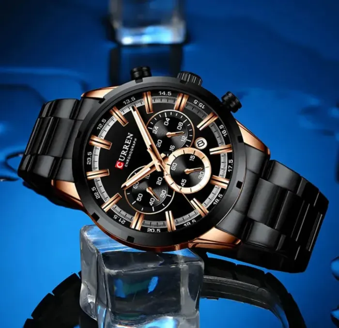 Чоловічий годинник Curren Wild Black - зображення 2