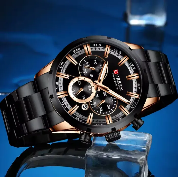 Чоловічий годинник Curren Wild Black - зображення 4