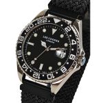 Чоловічий водостійкий годинник Lee Cooper Daytona Vibe Black, 2 ремінці