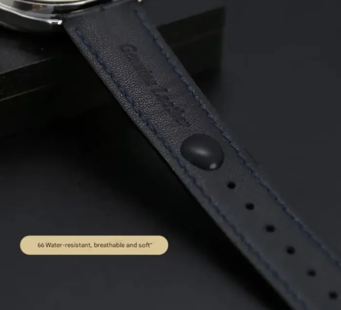 Ремінець чорний DeLuxe кліпсовий розмір 22 - зображення 2