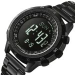 Чоловічий водостійкий спортивний тактичний з компасом годинник North Edge Desert Iron Edition, 2 ремінці