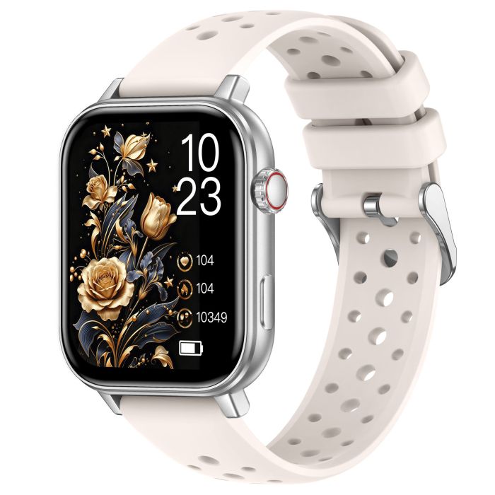 Розумний смарт годинник Smart Dream Silver Rubber - зображення 1