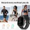 Розумний смарт годинник Smart Energy Rubber Black