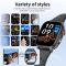 Розумний смарт годинник Smart Energy Rubber Black