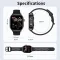 Розумний смарт годинник Smart Energy Rubber Black