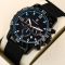 Чоловічий годинник Poedagar Extra Prestige Black, 2 ремінці