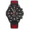 Чоловічий механічний годинник Forsining Finance Red Rubber