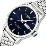Чоловічий механічний годинник Carnival Flagman Silver Honey