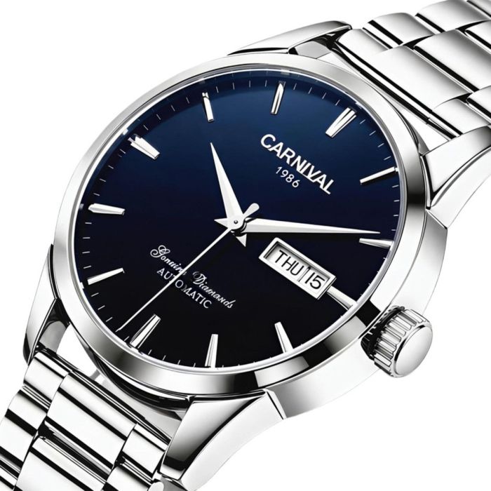 Чоловічий механічний годинник Carnival Flagman Supermetal, 2 ремінці - изображение 1