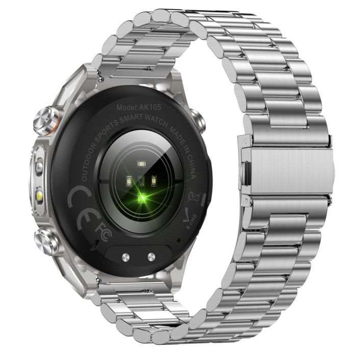 Розумний смарт годинник Smart Flash Steel Silver - изображение 12
