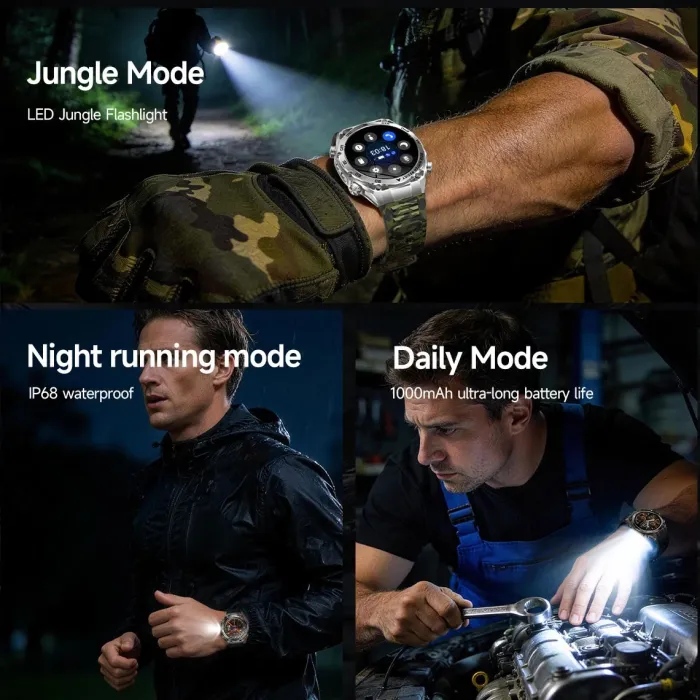Розумний смарт годинник Smart Flash Steel Silver - зображення 5