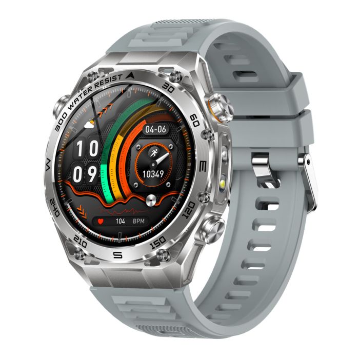 Розумний смарт годинник Smart Flash Steel Silver - изображение 2