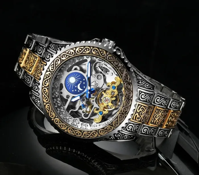 Чоловічий механічний годинник Forsining Dubai - зображення 6