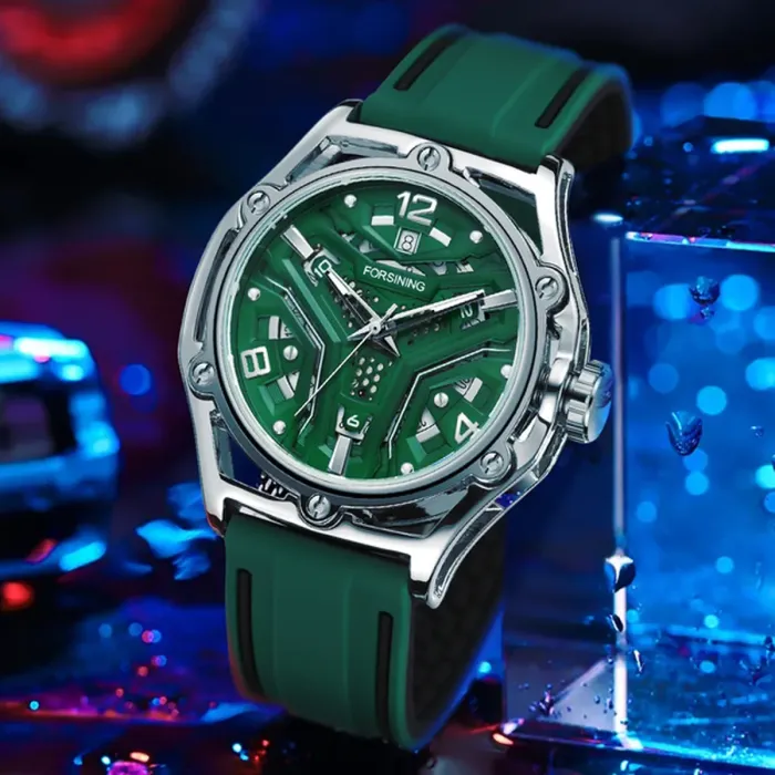 Чоловічий механічний годинник Forsining Space - зображення 3