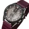 Чоловічий механічний годинник Forsining Tennesy Wine Red, 2 ремінці