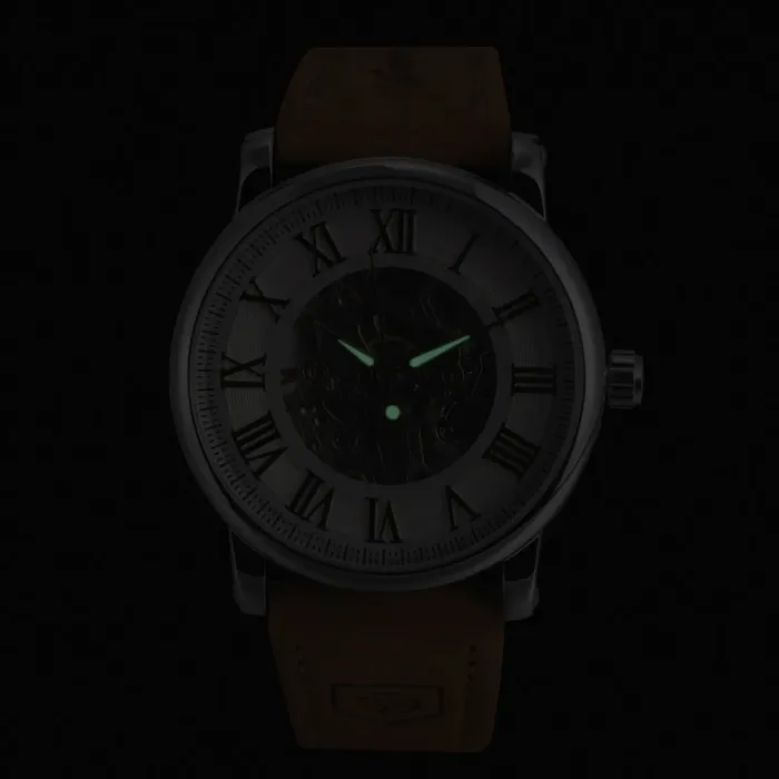 Чоловічий механічний годинник Forsining Vintage Pro - зображення 7