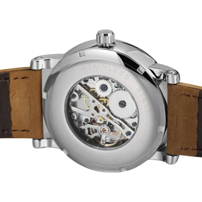 Чоловічий механічний годинник Forsining Vintage Pro - зображення 8