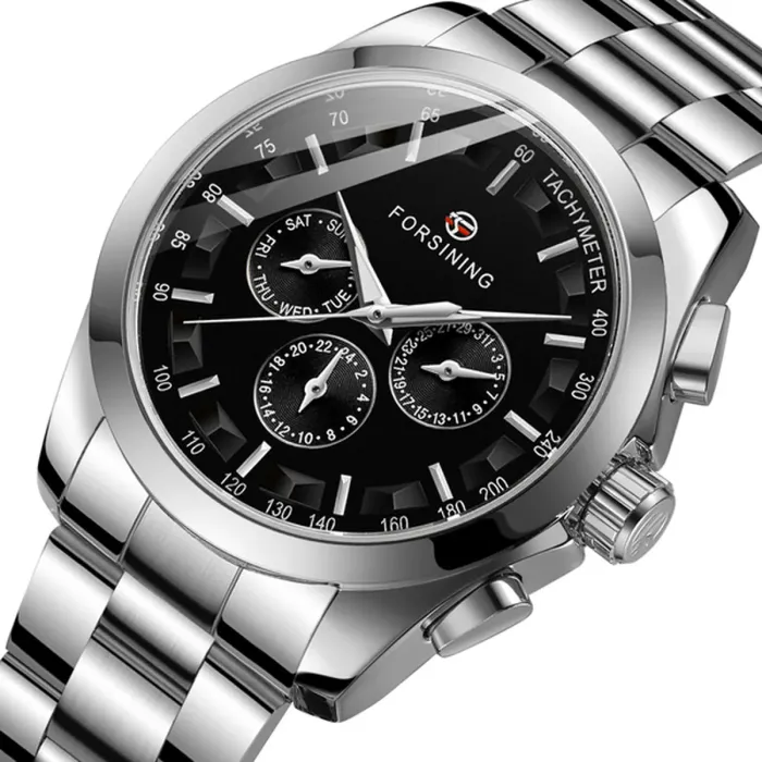 Чоловічі годинники Forsining Walker Steel - зображення 6