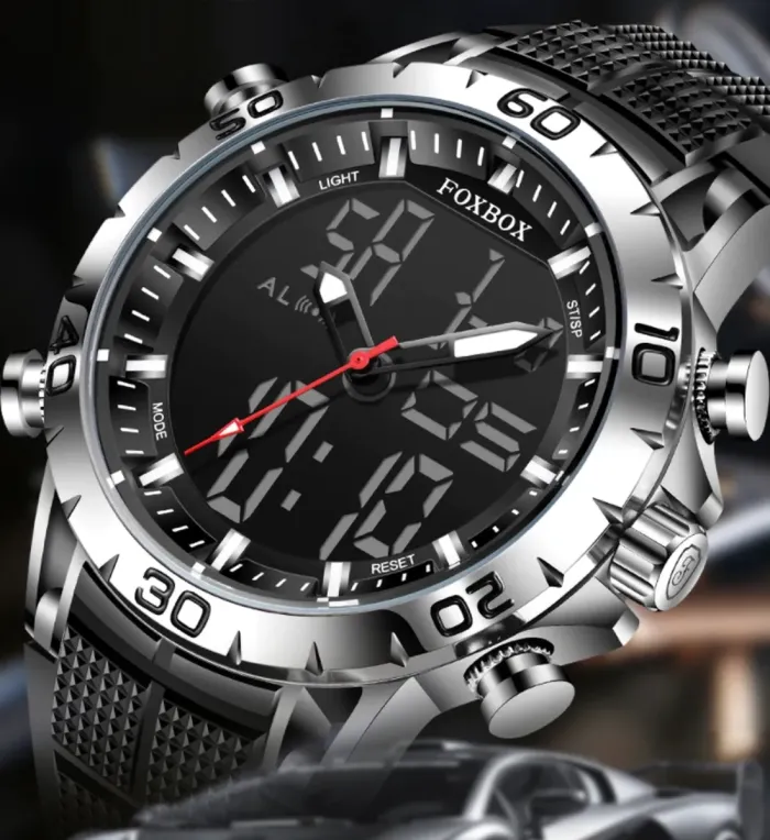Чоловічий спортивний тактичний годинник Foxbox Aero - зображення 8