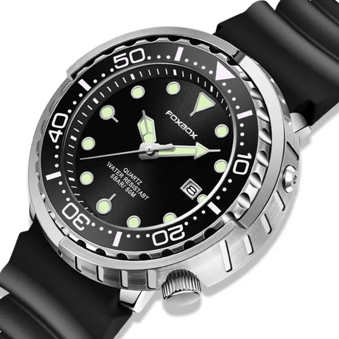 Чоловічий водостійкий годинник Foxbox Drive - зображення 1