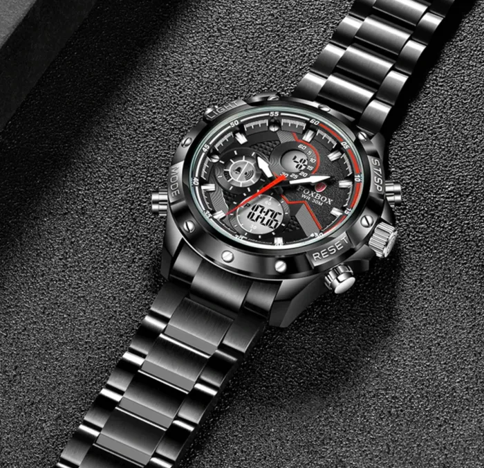 Чоловічий спортивний тактичний годинник FoxBox England - зображення 6