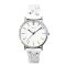 Жіночий годинник Geneva Steel Silver Miss Flower