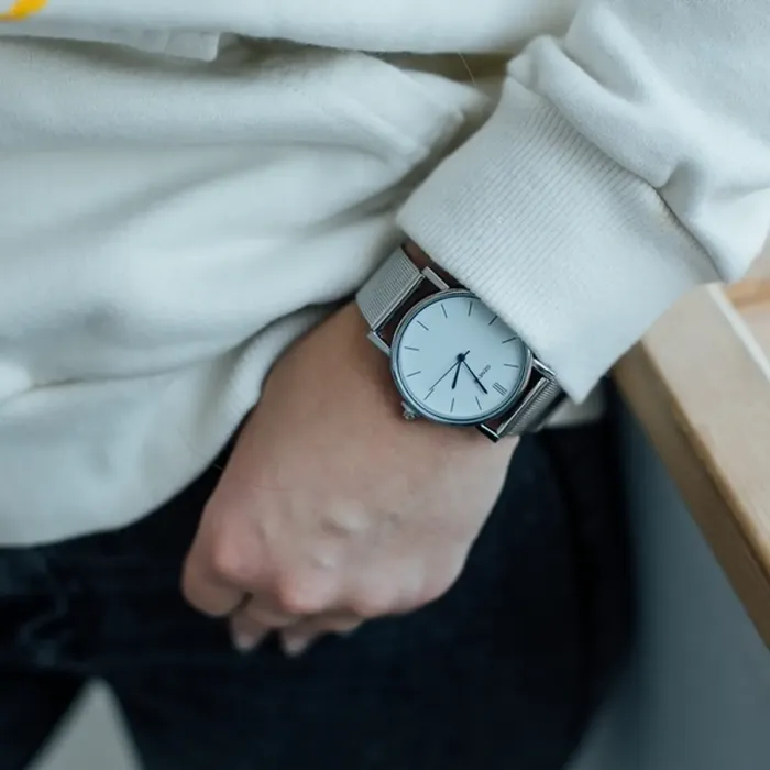 Жіночий годинник Geneva Steel Silver УЦІНКА - зображення 14