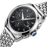 Чоловічий механічний годинник Carnival Genius Silver Honey, 2 ремінці