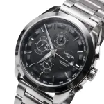 Чоловічий механічний годинник Carnival Genius Prime Silver, 2 ремінці