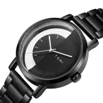 Чоловічий годинник Tomi Gentleman Steel Black