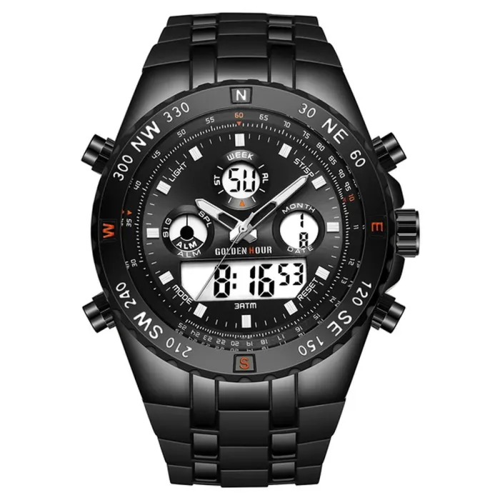 Чоловічий спортивний тактичний годинник GoldenHour Bridge - зображення 2