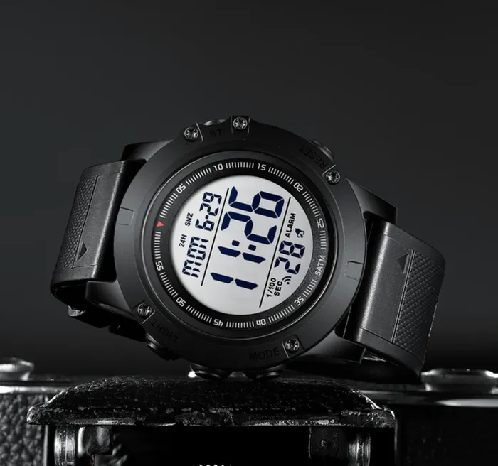 Чоловічий водостійкий спортивний тактичний годинник GoldenHour Fast - зображення 3