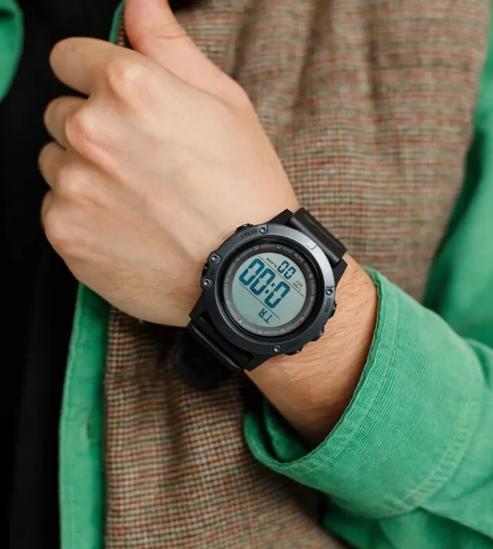 Чоловічий водостійкий спортивний тактичний годинник GoldenHour Fast - зображення 10