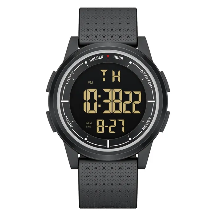 Чоловічий водостійкий спортивний тактичний годинник GoldenHour Water - зображення 2