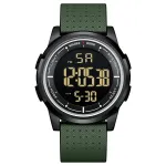 Чоловічий спортивний водостійкий тактичний годинник GoldenHour Water Green
